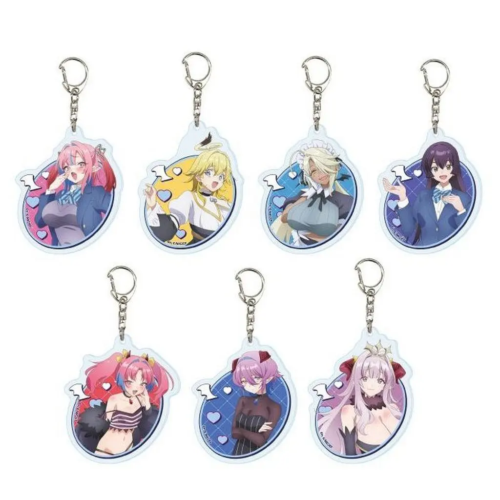 全7種セット 「TVアニメ カナン様はあくまでチョロい アクリル 01.公式イラスト」