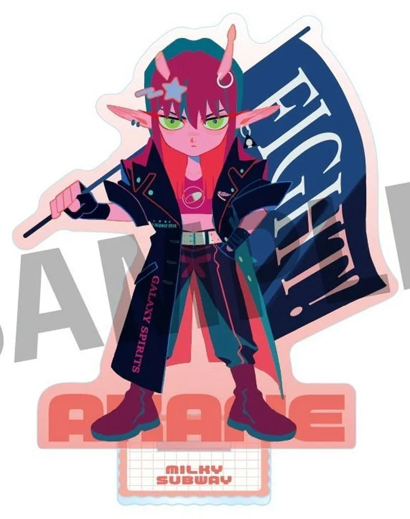 アカネ フレフレンズアクリルスタンド 「銀河特急 ミルキー☆サブウェイ×ROUND1」_image
