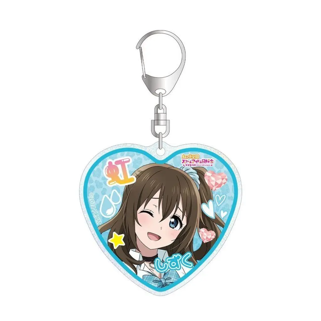 桜坂しずく 描き下ろし ギャル制服ver. グリッターアクリル 「ラブライブ!虹ヶ咲学園スクールアイドル同好会」