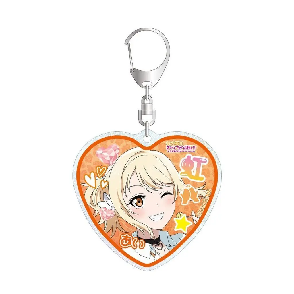 宮下愛 描き下ろし ギャル制服ver. グリッターアクリル 「ラブライブ!虹ヶ咲学園スクールアイドル同好会」