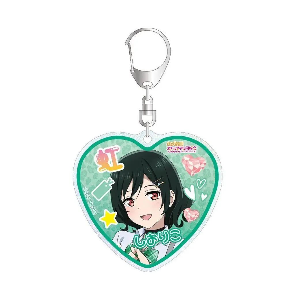 三船栞子 描き下ろし ギャル制服ver. グリッターアクリル 「ラブライブ!虹ヶ咲学園スクールアイドル同好会」