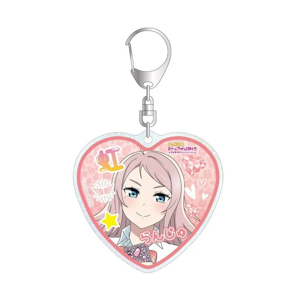 鐘嵐珠 描き下ろし ギャル制服ver. グリッターアクリル 「ラブライブ!虹ヶ咲学園スクールアイドル同好会」