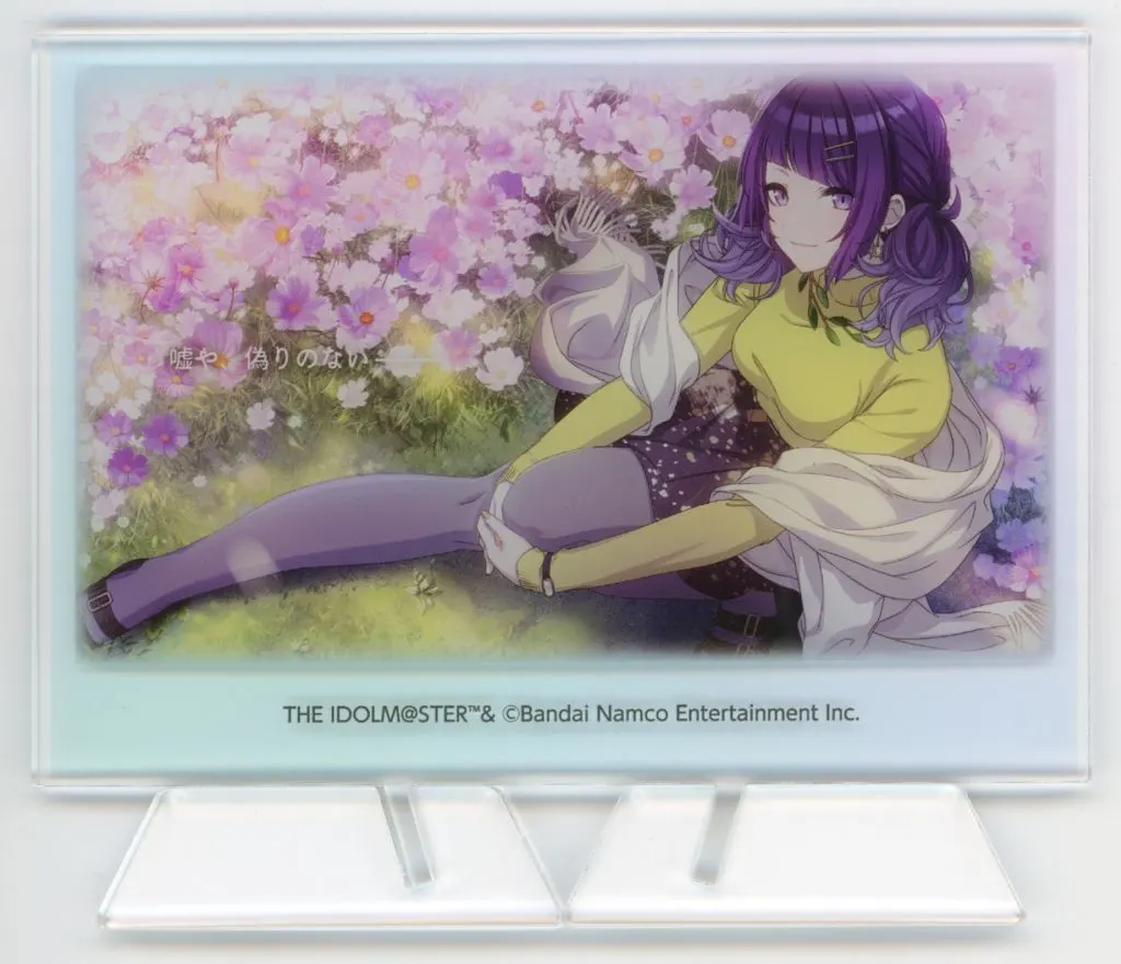 【真・TRAVELER】田中摩美々 アクリルパネル プロデュースアイドルver. 「コトブキヤくじ アイドルマスター シャイニーカラーズ scene02」 B-1賞