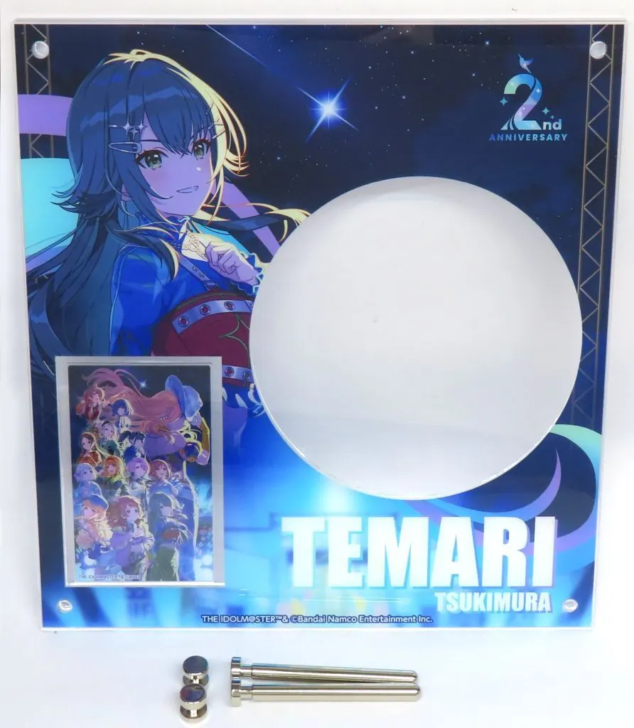 月村手毬 公式CDディスプレイスタンド(アクリルカード1枚付き) 「学園アイドルマスター 2周年記念グッズ」