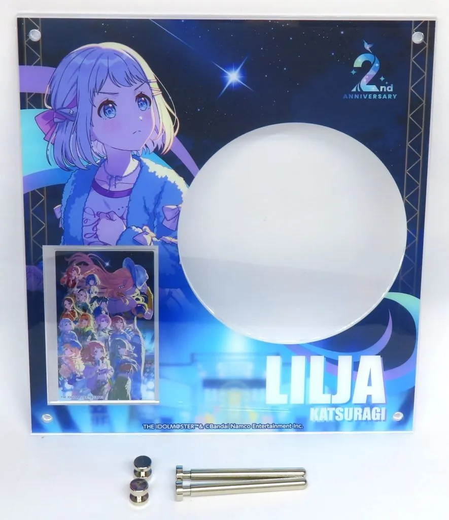 葛城リーリヤ 公式CDディスプレイスタンド(アクリルカード1枚付き) 「学園アイドルマスター 2周年記念グッズ」