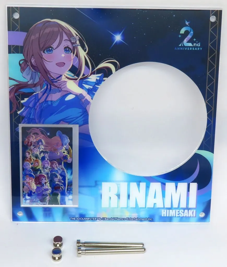 姫崎莉波 公式CDディスプレイスタンド(アクリルカード1枚付き) 「学園アイドルマスター 2周年記念グッズ」