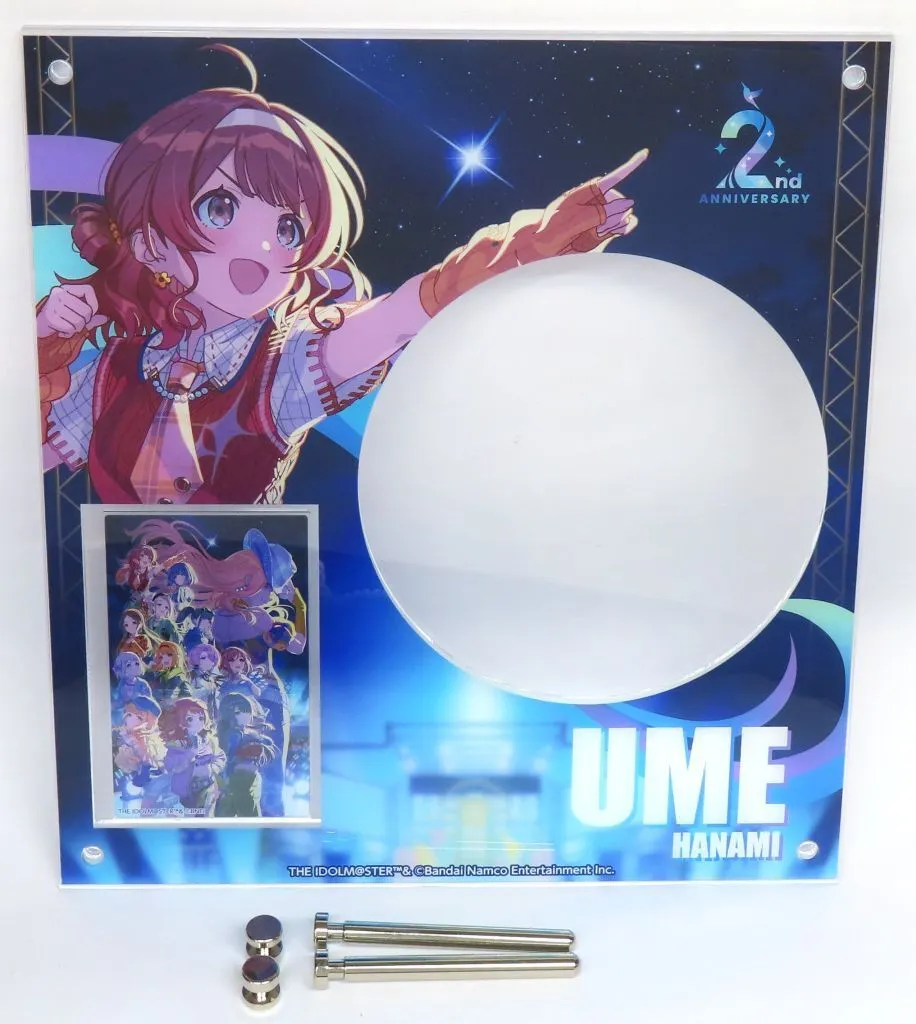 花海佑芽 公式CDディスプレイスタンド(アクリルカード1枚付き) 「学園アイドルマスター 2周年記念グッズ」