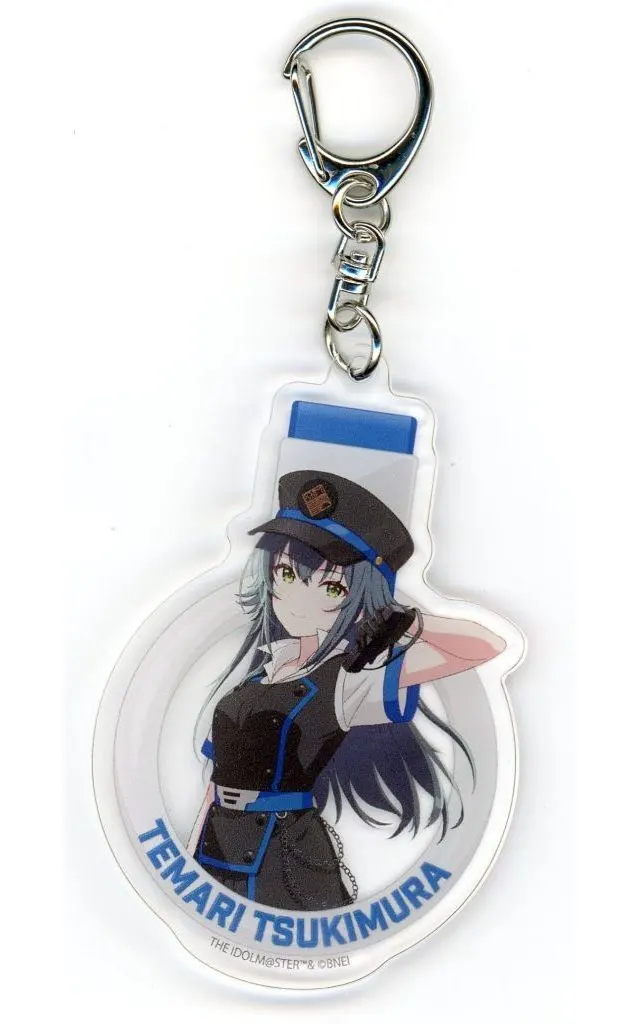 月村手毬 「学園アイドルマスター HATSUBOSHI GAKUEN Terminal in 東京キャラクターストリート いちばんプラザ アクリル 06/駅員風衣装ver.(描き下ろしイラスト)」