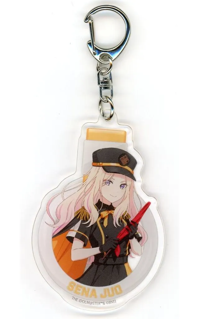 十王星南 「学園アイドルマスター HATSUBOSHI GAKUEN Terminal in 東京キャラクターストリート いちばんプラザ アクリルキーホルダー 06/駅員風衣装ver.(描き下ろしイラスト)」