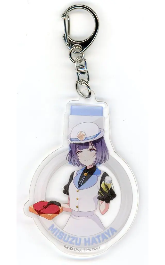 秦谷美鈴 「学園アイドルマスター HATSUBOSHI GAKUEN Terminal in 東京キャラクターストリート いちばんプラザ アクリル 06/駅員風衣装ver.(描き下ろしイラスト)」
