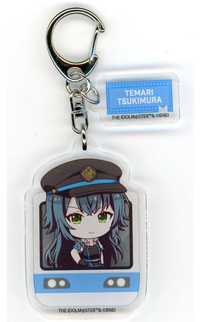 月村手毬 「学園アイドルマスター HATSUBOSHI GAKUEN Terminal in 東京キャラクターストリート いちばんプラザ パーツ付きアクリル 03/駅員風衣装ver.(ミニキャライラスト)」