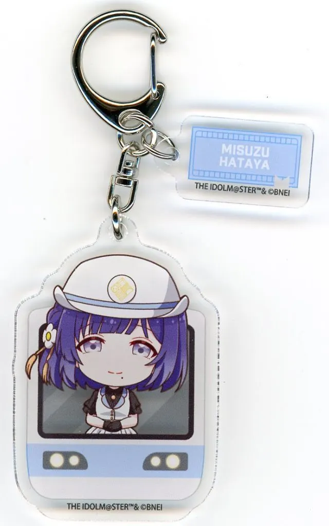 秦谷美鈴 「学園アイドルマスター HATSUBOSHI GAKUEN Terminal in 東京キャラクターストリート いちばんプラザ パーツ付きアクリル 03/駅員風衣装ver.(ミニキャライラスト)」