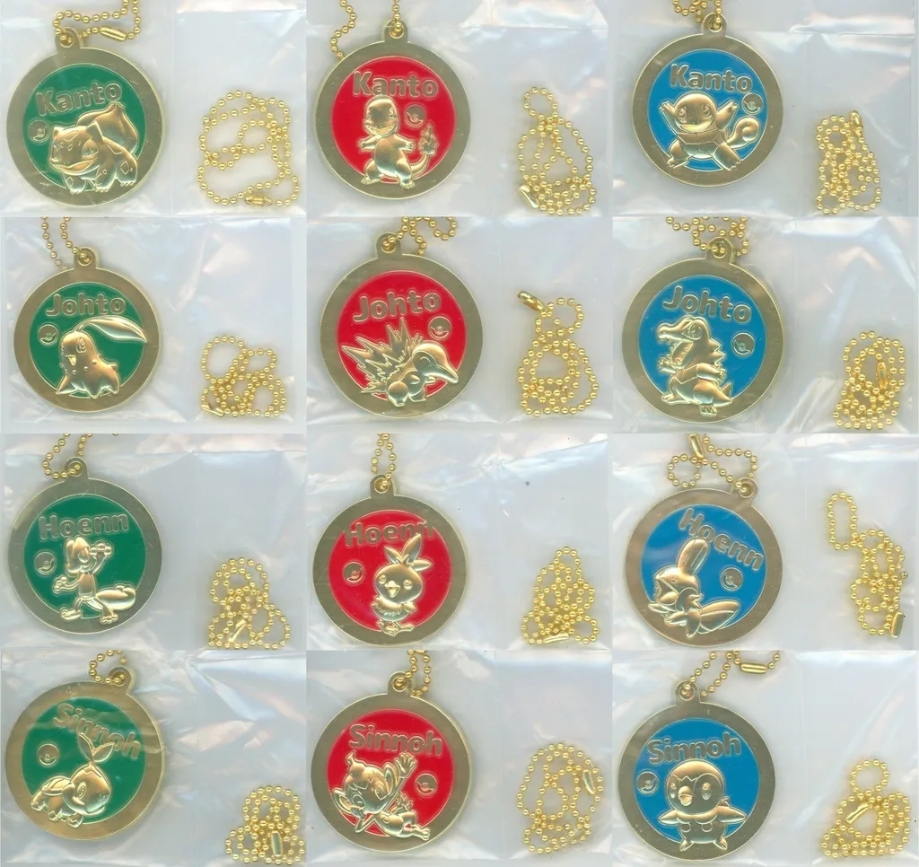 全12種セット 30周年記念メタルチャーム 「一番くじ Pokemon 30th ANNIVERSARY vol.1」 J賞