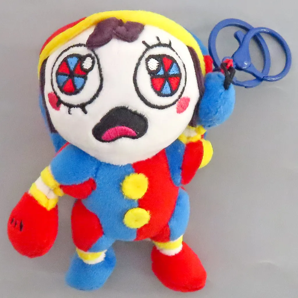 ぬいぐるみマスコット・ぬいぐるみバッジ　ポムニ ぬいぐるみキーホルダー 「アメイジングデジタルサーカス」