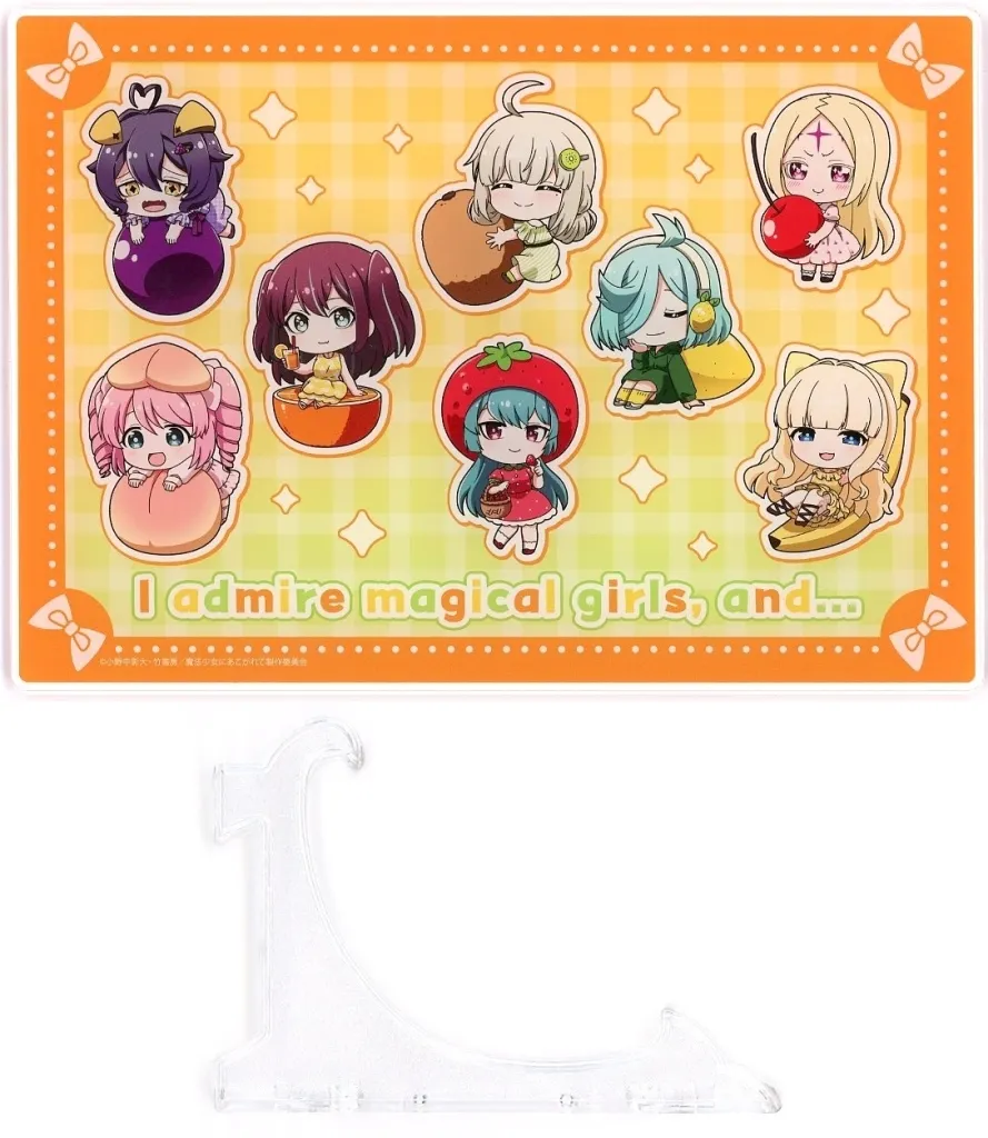 06.集合デザイン(妖精/ミニキャライラスト) アクリルアートボード 「魔法少女にあこがれて POP UP CORNER in メロンブックス」