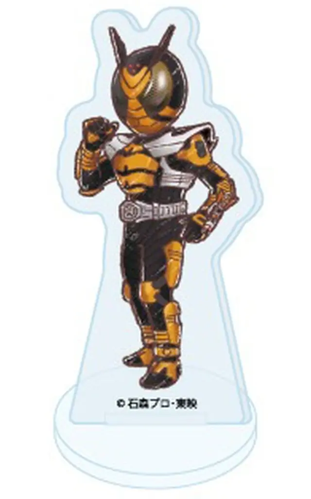 アクリルスタンド・アクリルパネル　仮面ライダーザビー 「仮面ライダーカブト アクリルぷちスタンド 01.グラフアートイラスト」