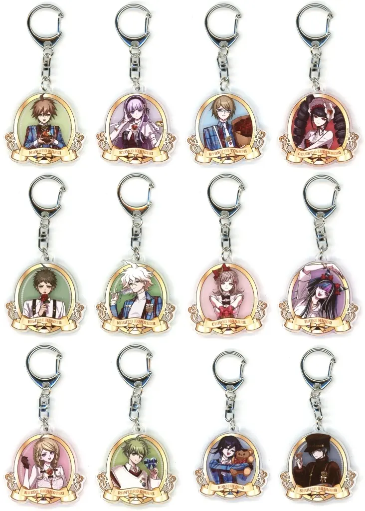 全12種セット 「ダンガンロンパシリーズ×NeCoLabo Cafe アクリル」