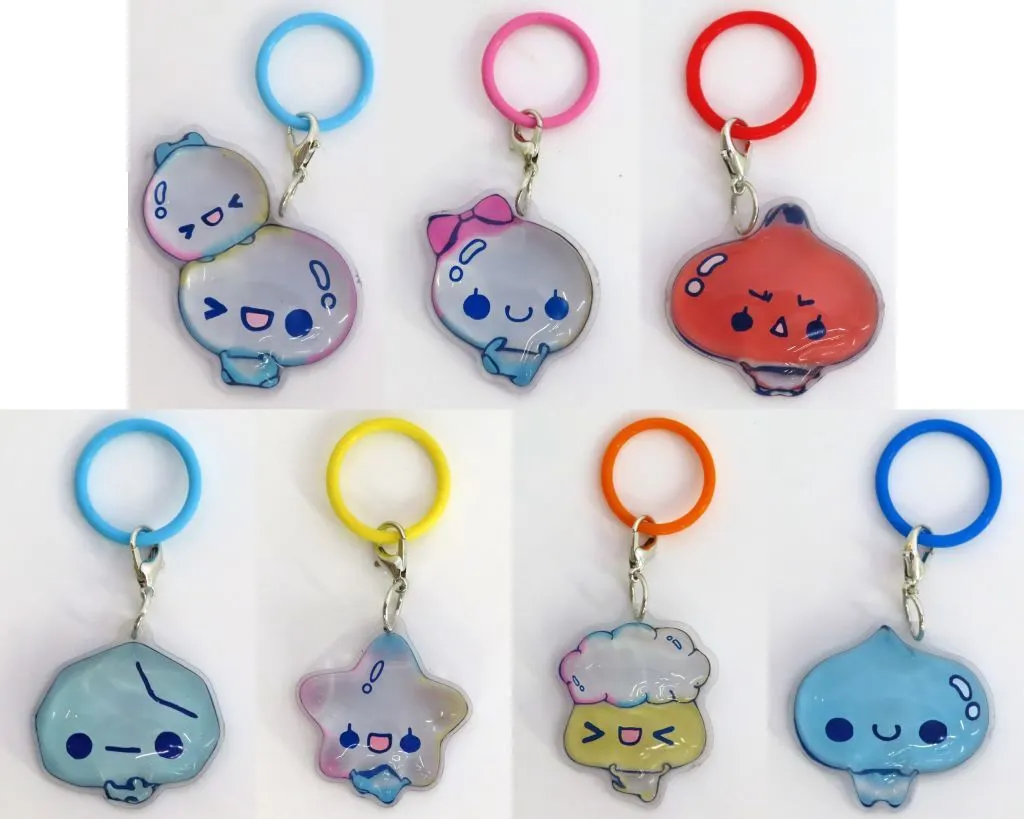全7種セット 「ぷくぷくあわわちゃん プチドロップ風めじるしマスコット」