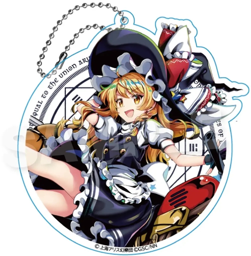 霧雨魔理沙(夜に裂く光) ビッグアクリル 「東方LostWord」
