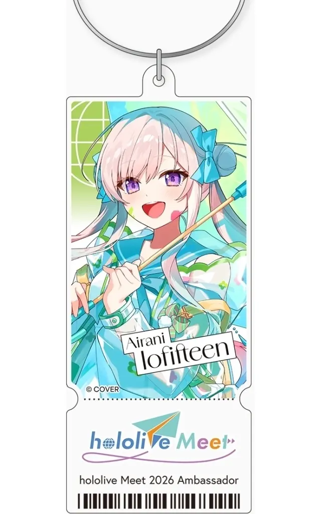 アイラニ・イオフィフティーン hololive Meet 2026 アクリルチケット 「バーチャルYouTuber ホロライブ」