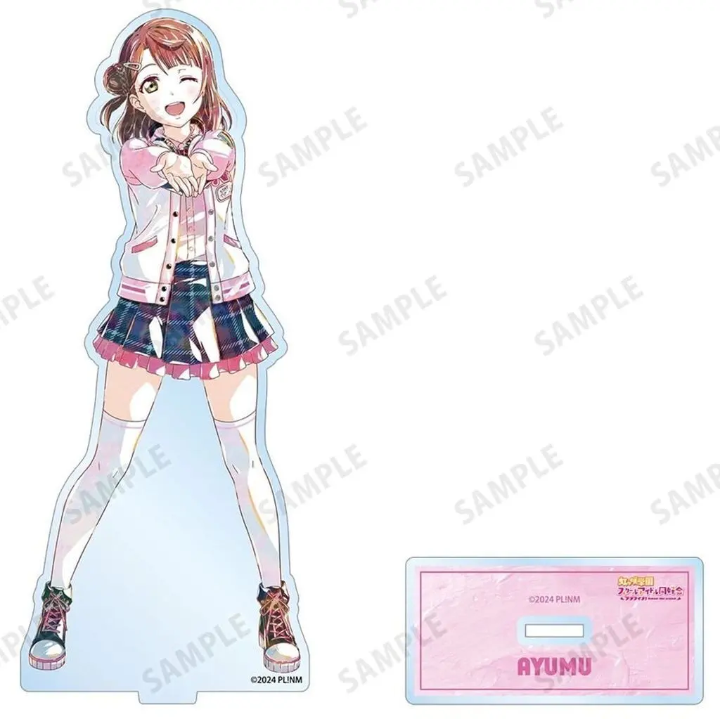 上原歩夢 描き下ろし ミラクル STAY TUNE! Ani-Art BIGアクリルスタンド 「ラブライブ!虹ヶ咲学園スクールアイドル同好会」_image