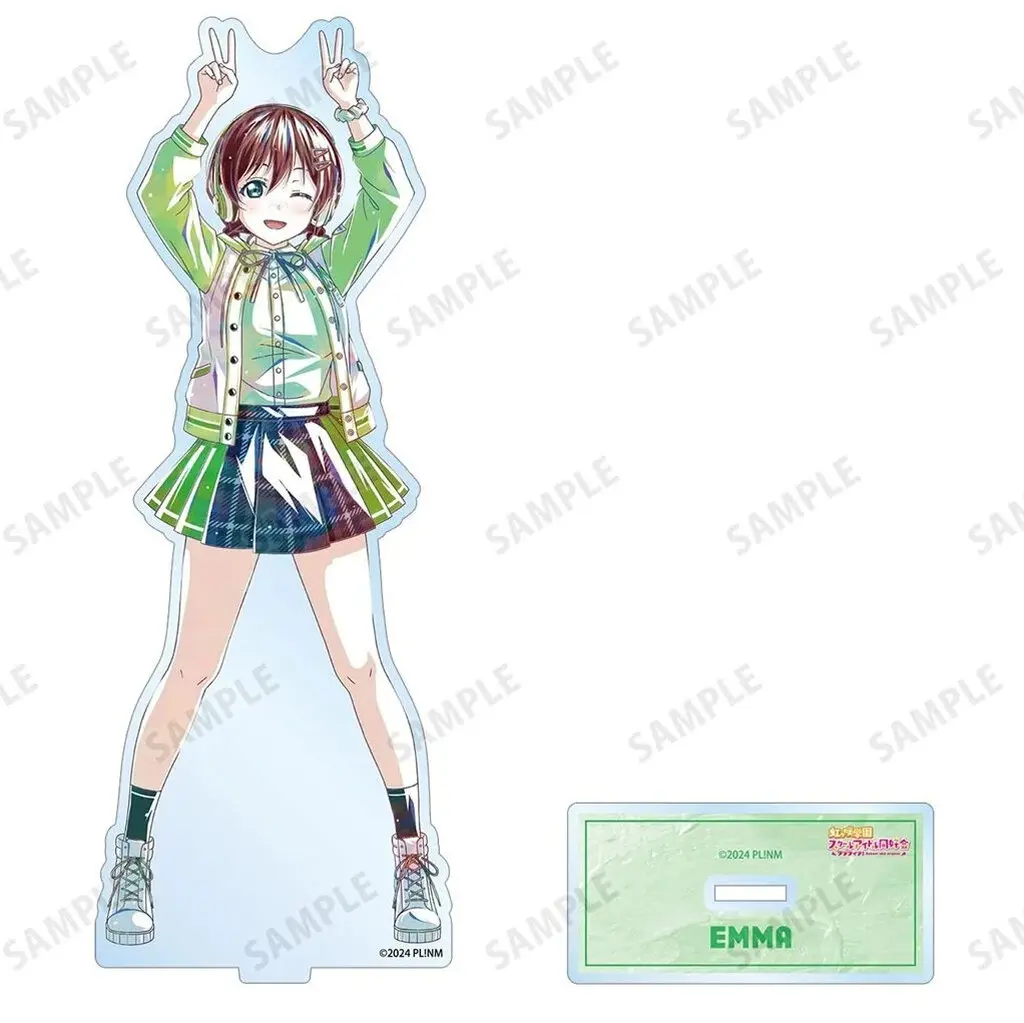 エマ・ヴェルデ 描き下ろし ミラクル STAY TUNE! Ani-Art BIGアクリルスタンド 「ラブライブ!虹ヶ咲学園スクールアイドル同好会」_image