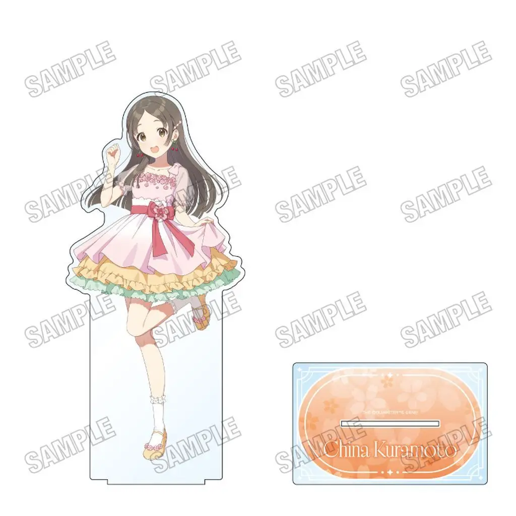 [新品] 7.倉本千奈 描き下ろしBIGアクリルスタンドLL サクライロver. 「学園アイドルマスター」