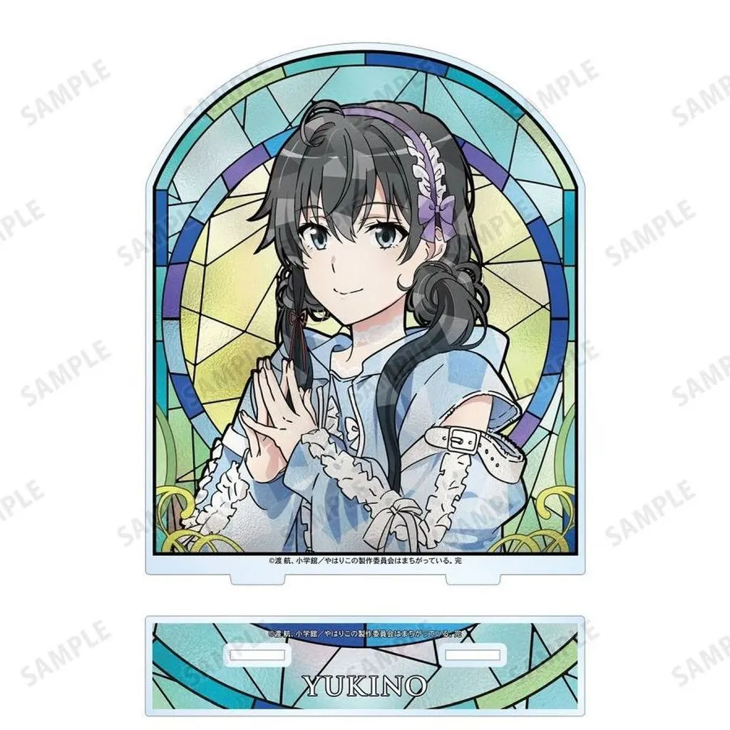 雪ノ下雪乃 描き下ろし かわいい私服ver. Aure Glass BIGアクリルスタンド 「やはり俺の青春ラブコメはまちがっている。完」_image