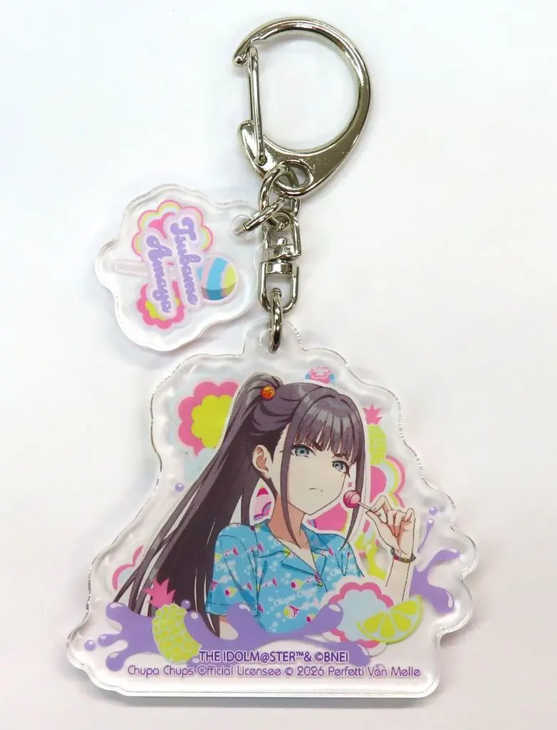 雨夜燕 「学園アイドルマスター×チュッパチャプス POP UP STORE パーツ付きアクリルキーホルダー 01/(描き下ろしイラスト)」