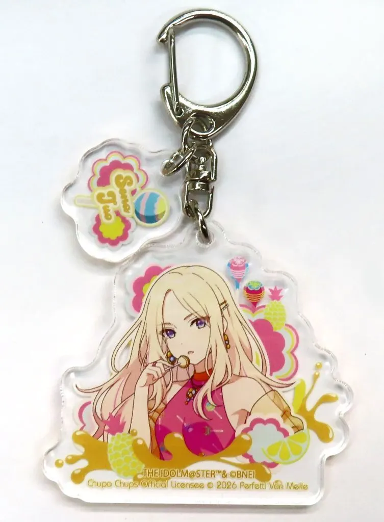 十王星南 「学園アイドルマスター×チュッパチャプス POP UP STORE パーツ付きアクリルキーホルダー 01/(描き下ろしイラスト)」