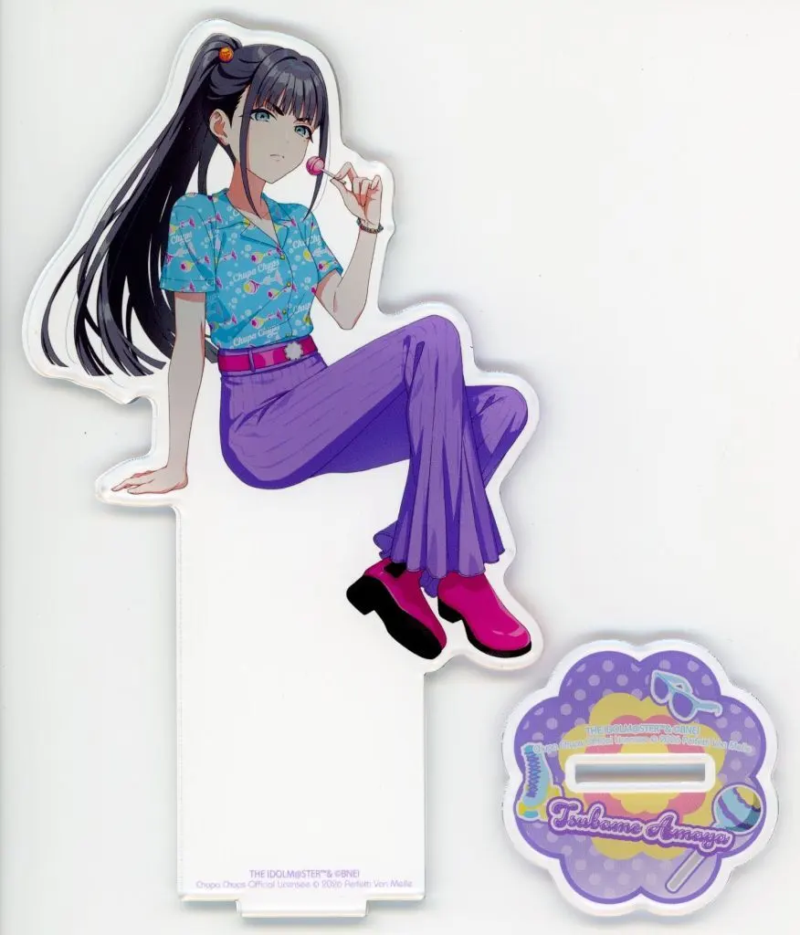 04.雨夜燕(描き下ろしイラスト) アクリルスタンド 「学園アイドルマスター×チュッパチャプス POP UP STORE」