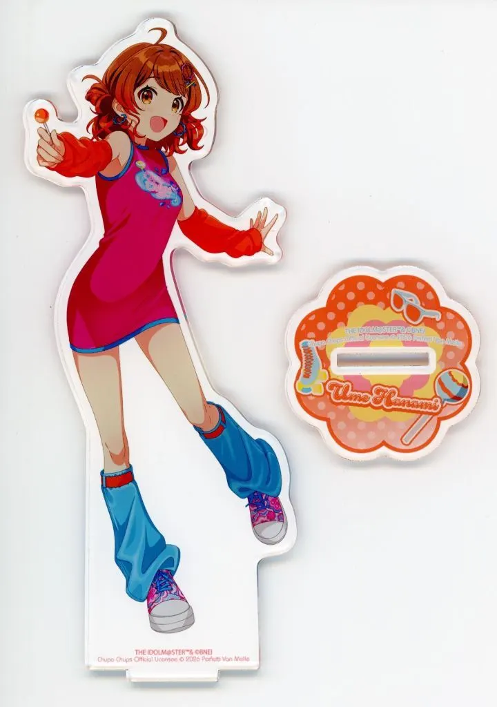 12.花海佑芽(描き下ろしイラスト) アクリルスタンド 「学園アイドルマスター×チュッパチャプス POP UP STORE」