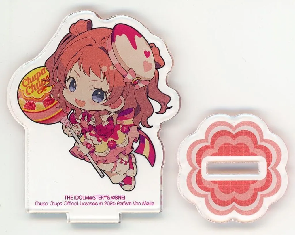 花海咲季 「学園アイドルマスター×チュッパチャプス POP UP STORE アクリルぷちスタンド 01/(ミニキャライラスト)」