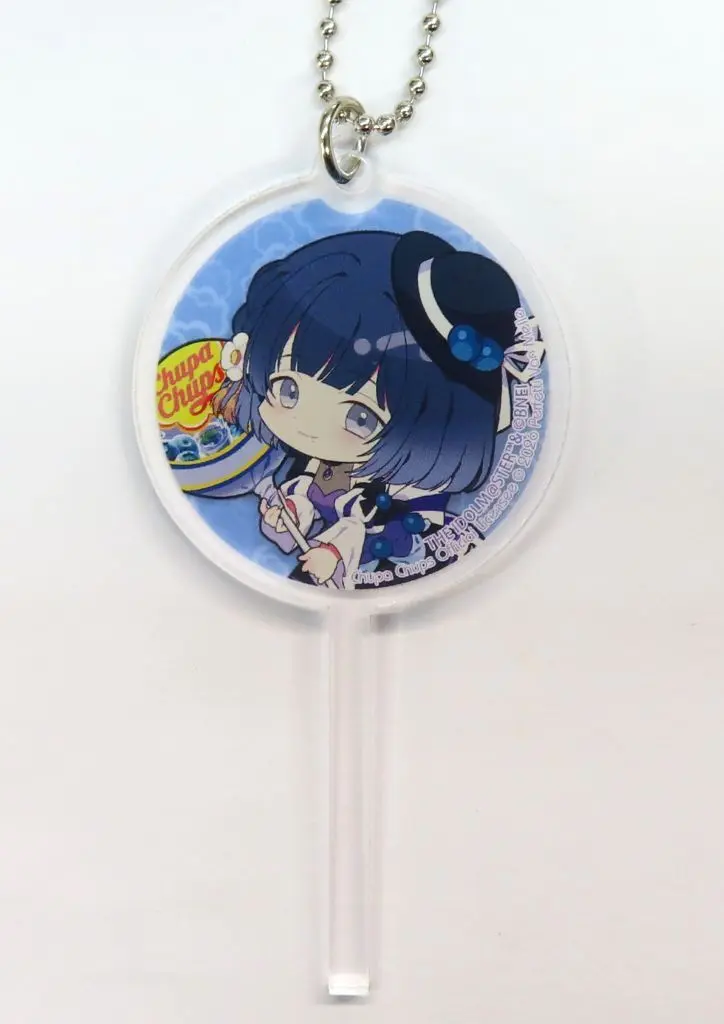 11.秦谷美鈴(ミニキャライラスト) キャンディ型アクリル 「学園アイドルマスター×チュッパチャプス POP UP STORE」