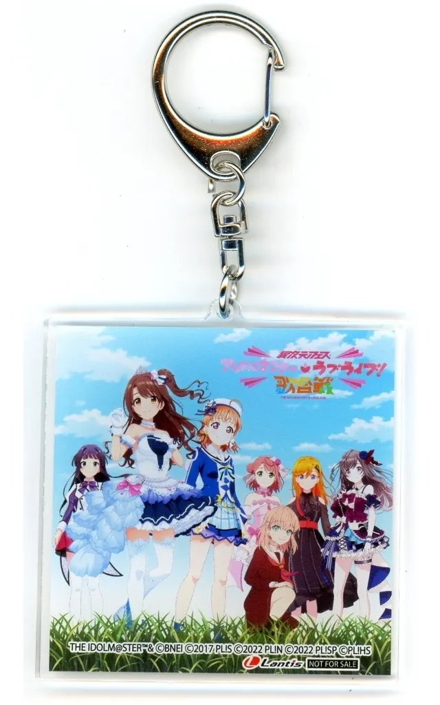 キービジュアル アクリル 「CD 異次元フェス アイドルマスター×ラブライブ! 異次元フェス アイドルマスター ラブライブ!歌合戦 LIVE CD」 ゲーマーズ限定購入特典