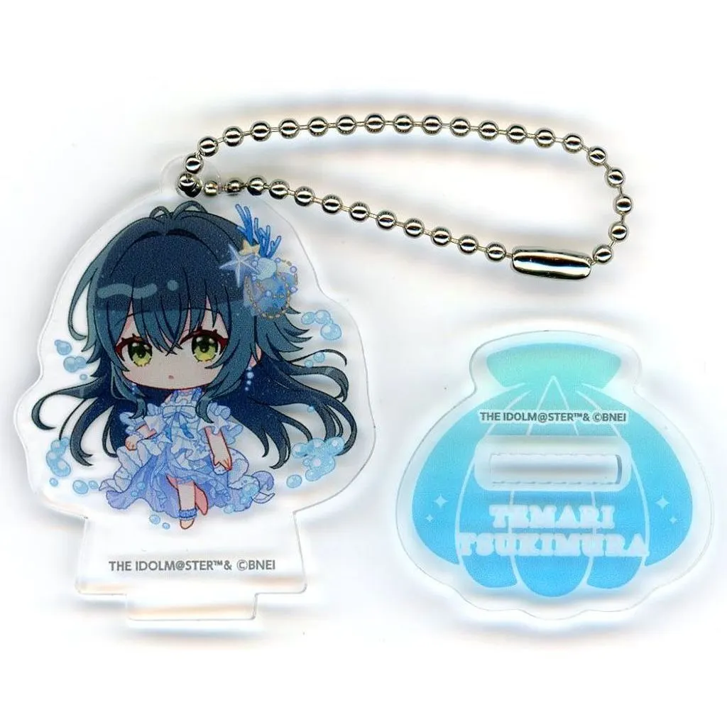月村手毬 「学園アイドルマスター COLLABORATION CAFE～Deep Marine Stage～ トレーディングアクリルスタンドキーホルダー」
