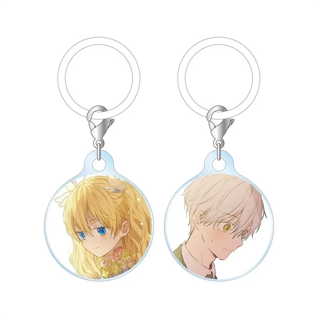アタナシア＆イゼキエル 目印ミニアクリルチャーム2個セット 「ある日、お姫様になってしまった件について」