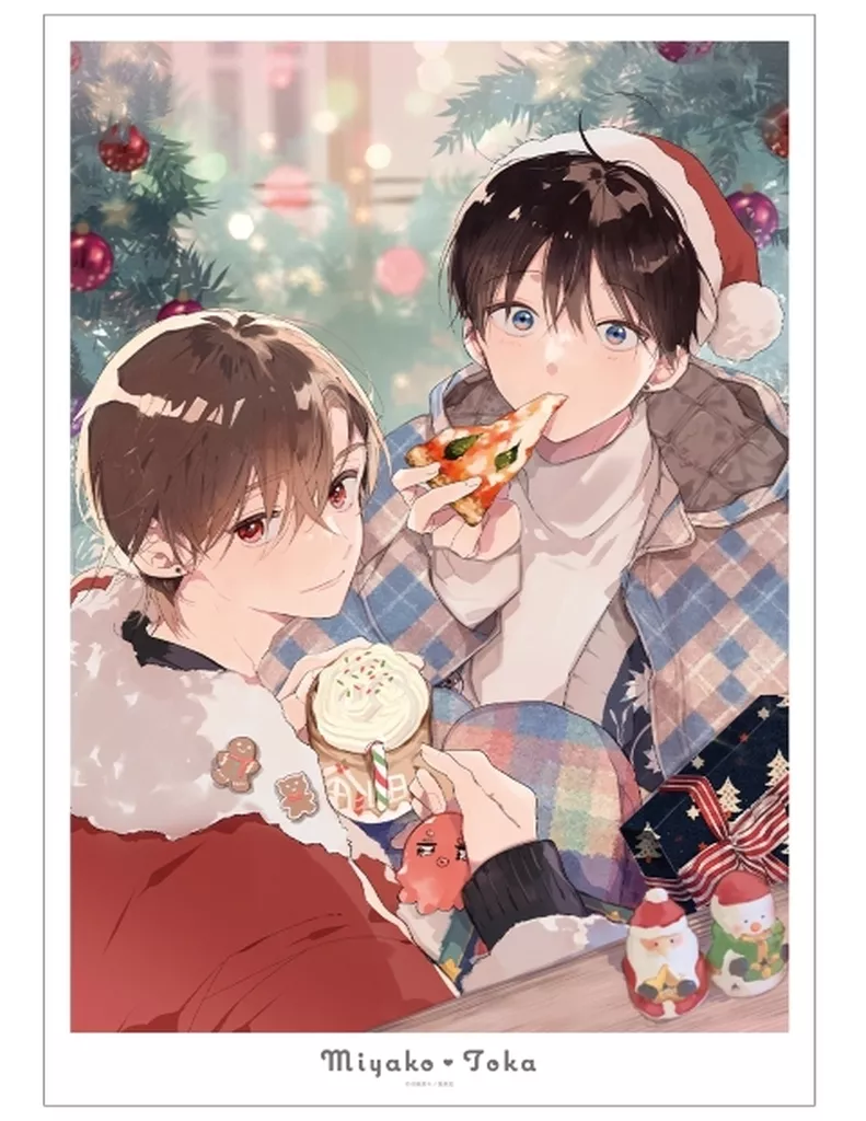 A3マット加工 君恋vol.61表紙イラスト 「ハレルヤベイビー」_image