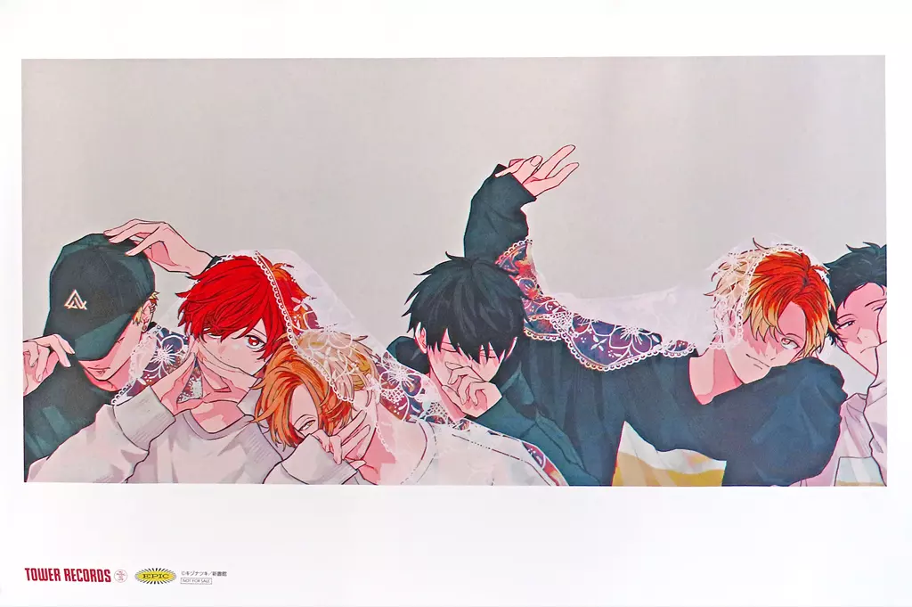 オリジナルB2 ギヴン 「CD ギヴン THE BEST 完全生産限定盤」 TOWER RECORDS購入特典_image