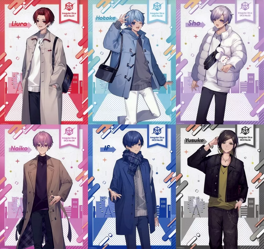 全6種セット A3 「くじスクエア いれいすくじ」 B賞_image