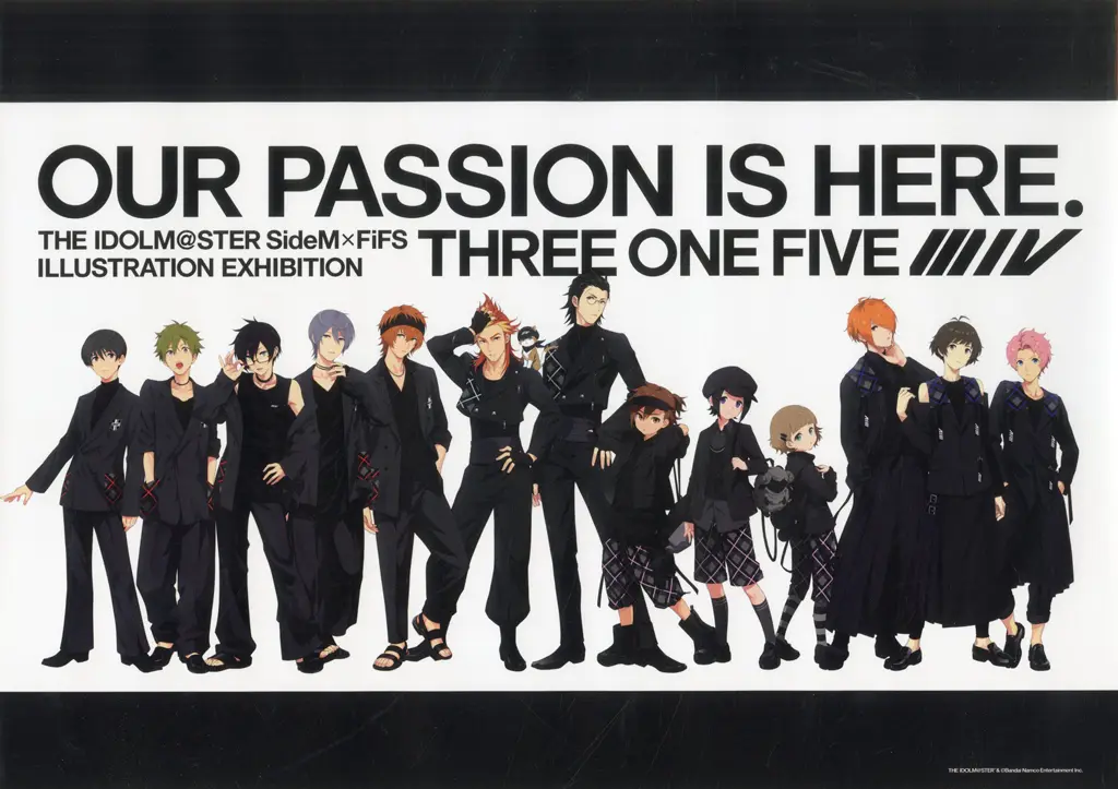 A3キービジュアルポスター VOL.3 「アイドルマスター SideM×FiFS イラスト展 スリー・ワン・ファイヴ VOL.5」