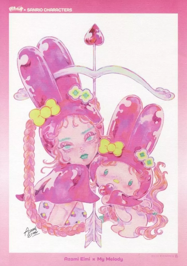 A3 Azami Eimi×My Melody(マイメロディ) 「胸きゅん展×サンリオキャラクターズ」_image