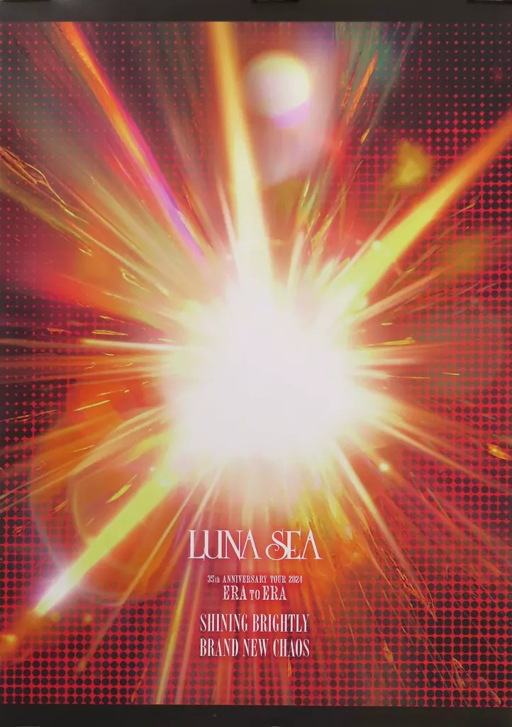 A3 LUNA SEA 「Blu-ray 35th ANNIVERSARY TOUR 2024 ERA TO ERA SHINING BRIGHTLY BRAND NEW CHAOS 初回生産限定版」 対象店舗購入特典_image
