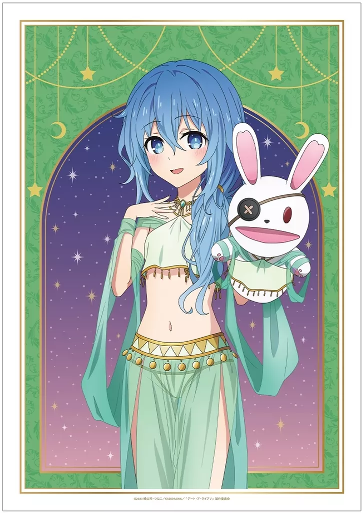 描き下ろし 踊り子ver. A3マット加工 四糸乃 「デート・ア・ライブV」_image