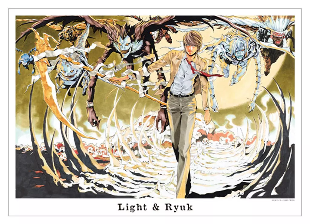 A3マット加工 夜神月＆リューク 「DEATH NOTE」_image
