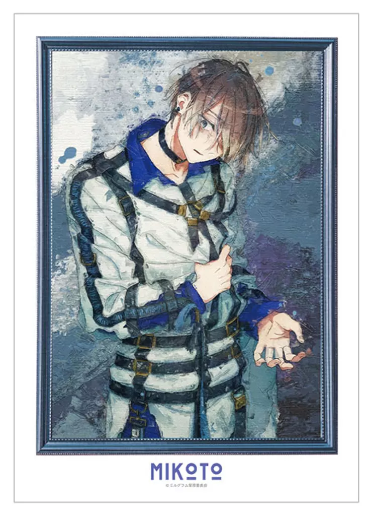A3マット加工 ミコト grunge CANVAS 「MILGRAM -ミルグラム-」_image