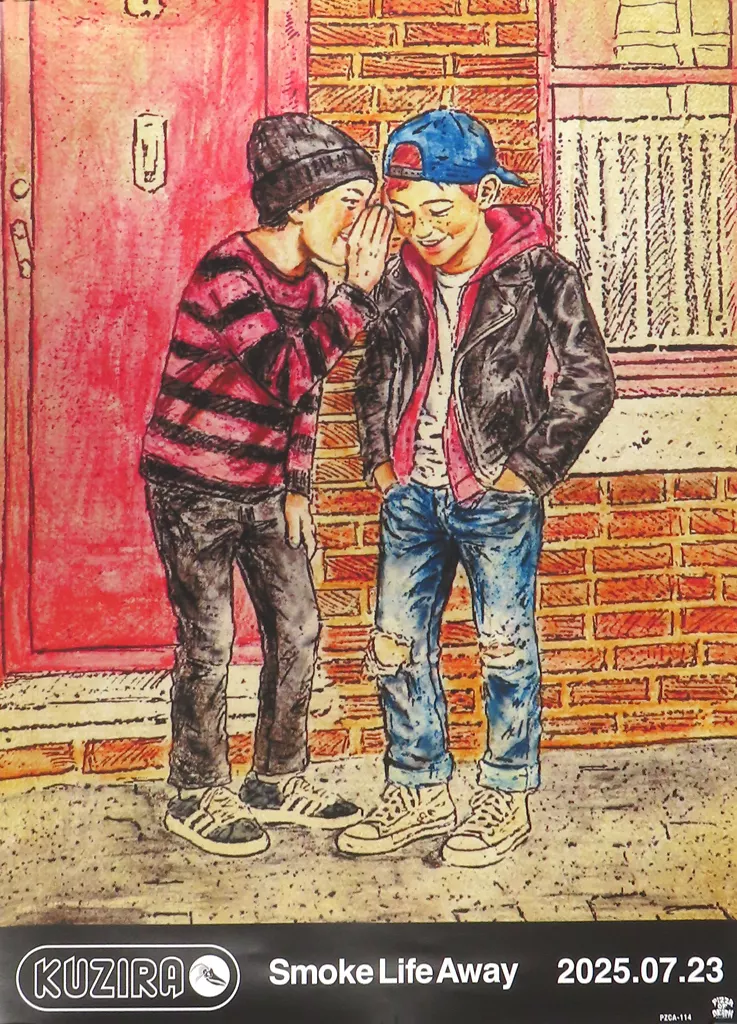 【美品】KUZIRA ポスター 駿河屋 -<中古>B2告知ポスター KUZIRA 「CD Smoke Life Away」 先着