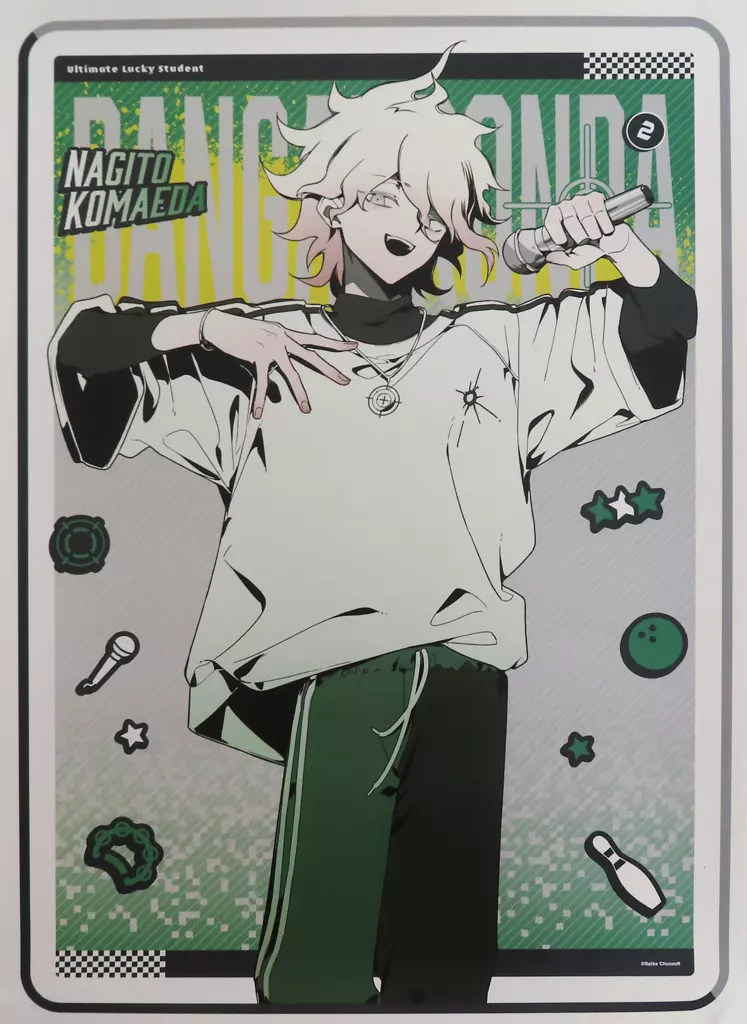 しづさんイラスト スポーティルックver. A3マット加工 狛枝凪斗 「ダンガンロンパシリーズ×ROUND1」_image