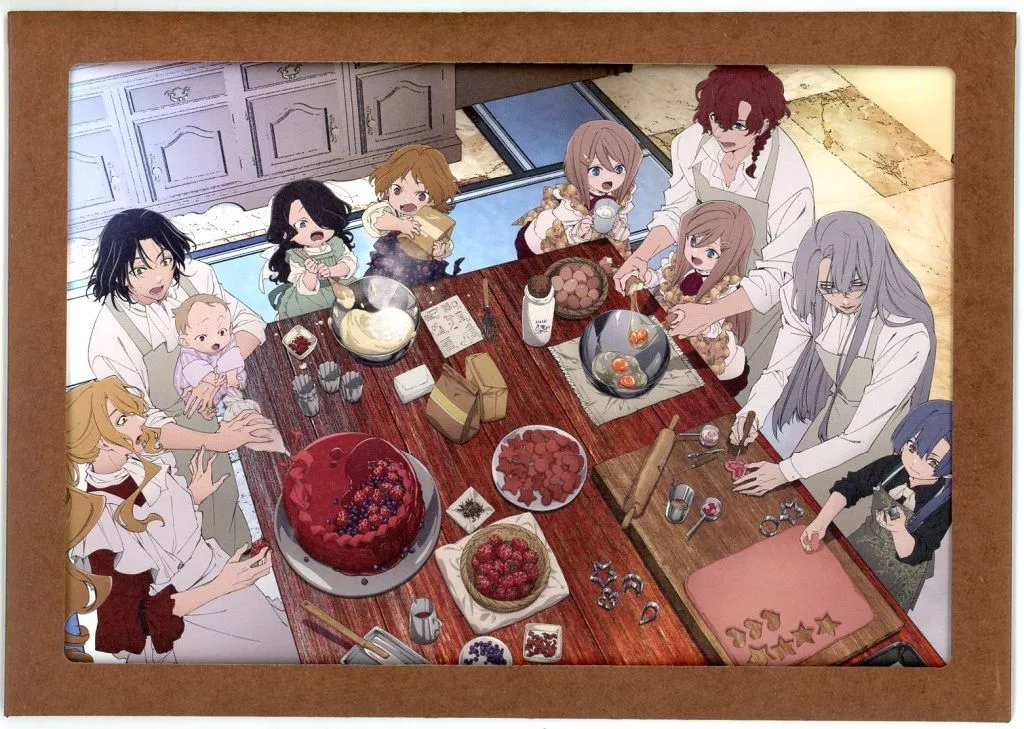 ペーパーフレーム付ミニ 集合 「Blu-ray/DVD TRUMPシリーズTVアニメ デリコズ・ナーサリー」 上下巻連動購入特典_image