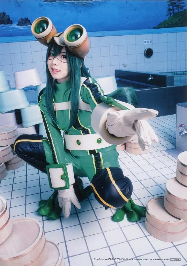 A4ランダム えなこ(蛙吹梅雨) 「『えなこ cosplayer』発売記念イベント」 10冊券購入特典_image
